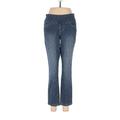 Jag Jeans Jeggings - High Rise: Blue Bottoms - Women's Size 4 - Dark Wash