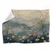 VisionBedding Wildflowers Fleece Throw Blanket - Nature Warm Soft Blankets - Throws for Sofa, Bed, & Chairs Fleece/Microfiber/Fleece | Wayfair