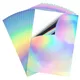 Papier autocollant arc-en-ciel A4 étiquette en vinyle holographique imprimable sèche rapidement