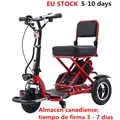 Tricycle électrique pliable pour personnes âgées tricycle à 3 roues 22kg 48V 12A 40-50km