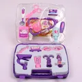 Jeu de simulation de médecin et d'infirmière pour enfants jouet de maison amusant boîte à outils