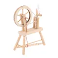 Maison de poupée Miniature avec roue tournante en bois accessoires de meubles pour décoration de