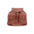 Gucci Leather Backpack: Brown Accessories