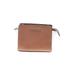 MICHAEL Michael Kors Leather Clutch: Brown Bags