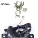 Étrier de frein à disque de vélo goupilles à vis en fibre clips à ressort pour Shimano XT SLX