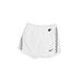 Nike Athletic Shorts: White Color Block Activewear - Women's Size Medium