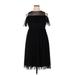 Torrid Cocktail Dress - Midi: Black Dresses - Women's Size 1X Plus