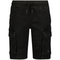 Vingino - Jeans-Shorts Cecario In Black Denim, Gr.122