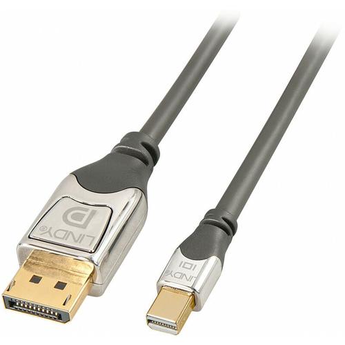 Lindy - cromo - DisplayPort-Kabel - Mini DisplayPort (m) bis DisplayPort (m) - DisplayPort 1.4 - 50