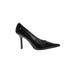 Chinese Laundry Heels: Slip-on Stilleto Minimalist Black Print Shoes - Women's Size 10 - Pointed Toe
