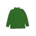 Lands' End Fleece Jacket: Green Print Jackets & Outerwear - Kids Boy's Size 10