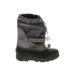 Columbia Boots: Winter Boots Wedge Casual Gray Solid Shoes - Women's Size 5 - Round Toe