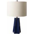 Asalatganj 22"H x 13"W x 13"D Modern Table Lamp - Hauteloom