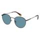 Polaroid PLD 6171/S Unisex-Sonnenbrille Vollrand Oval Metall-Gestell, grau