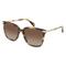 Rag & Bone RNB1066/S Damen-Sonnenbrille Vollrand Eckig Acetat-Gestell, braun