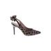 Betsey Johnson Heels: Brown Animal Print Shoes - Women's Size 8