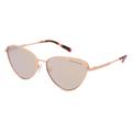 Michael Kors MK1140 Damen-Sonnenbrille Vollrand Butterfly Metall-Gestell, pink