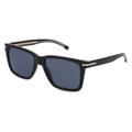 Boss 1598/S Herren-Sonnenbrille Vollrand Eckig Acetat-Gestell, schwarz