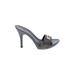 Christian Dior Mule/Clog: Gray Shoes - Women's Size 36