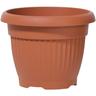 Prosperplast - Vaso da fiori 20L Terra 40x40x31,5 cm, Terracotta - Terracotta