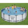 Set Piscina Steel Pro max 488 x 122 cm