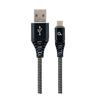 Cableexpert CC-USB2B-AMBMM-2M-BW Cavo USB USB 2.0 USB A Micro-USB B Nero