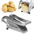 Haloyo - Taglierina per patatine fritte professionale in acciaio inossidabile per uso domestico,