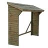 Legnaia da Giardino impregnata in Legno cm 217x80x180 - sacheverell