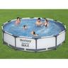 Set Piscina Steel Pro max 366x76 cm