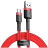 Cavo rosso flessibile e durevole usb-c QC3.0 2A 2M