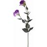 Set 6 Lisianthus Artificiali con Fiori Altezza 75 cm