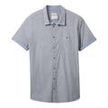 TOM TAILOR Herren Plussize Regular Fit Oxford Hemd, 28941 - Navy Chambray, 5XL