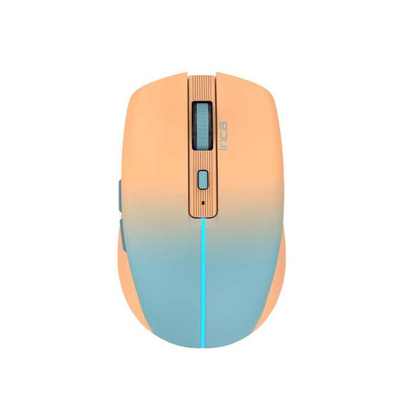 Maus 1600 DPI Wireless Bluetooth 6D Taste 500mAh Akku Orange Image