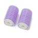 2PCS Double-Layer Bangs Hair Curlers Roller Hair Styling Tools Purple
