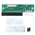 CE ZIF to IDE Adapter 1.8 Inch CE ZIF Micro Drive to 3.5 Inch IDE 40 Pin Adapter with 2 Flat Cables