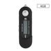 Portable Mp3 Player USB Digital MP3 Music Player LCD Screen Support 32GB TF Card & FM Radio Music Player Supports Replaceable AAA Battery
