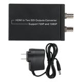 HDMI to Two SDI Video Audio Converter Extender Adapter SDI 3G-SDI/HD-SDI Output 110-240V(US)