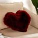 Cute Plush Red Heart Pillow Cushion Covers Toy Throw Pillows Gift for Friends/Children/Girls/Dogs on Valentine s Day Fit for Living/Bed/Dining/Sofa/Carsï¼Œ15.7 X 19.6 Inch Birthday Gifts for Women