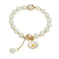 Korean Crystal Bracelet Daisy Bracelet Beads Cute Girly Fashion Acces Prod R3O8