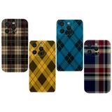 Designed for iPhone 14 Pro Max Case 4 Pack Plaid Shockproof Phone Cases TPU Soft Shell
