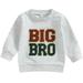 Big Brother Little Brother Matching Outfits Big Bro/Little Bro Sweatshirt Pants Newborn/Toddler baby boy Outfits 18-24 Months