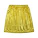 Toddler Fashion Dresses Show Performance Skirt Skirt Polka Dot Sequin Skirt Skirt Elastic A Line Skirt Princess Party Wear Gold 180
