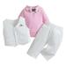 NIUREDLTD Toddler Gentleman Suit Outfits Toddler Kids Boys Gentleman s Dress Costume 4PCS Shirts Vest Pants Hat Child Baby Outfits For 0-2 Years Baby Boy Clothes Set Pink 100