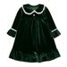 Elainilye Fashion Nightgowns for Girls Kids Pajamas Christmas Winter Girls Bathrobe Nightdress Sleepwear 6 Months - 9 Years Green