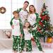 Plus Size Family Christmas Matching Pajamas Set Cartoon Deer Plaid Sleepwear Loungewear Christmas Pajamas For Men Women Kid Baby Guvpev Baby 18 Months