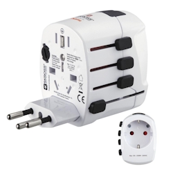 HAMA Weltreiseadapter `World Travel Pro`, 3-polig Image