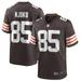 Men's Nike David Njoku Brown Cleveland Browns Game Player Jersey