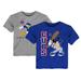 Toddler Royal/Heather Gray Chicago Cubs Disney Offense Only 2-Pack T-Shirt Set
