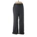 New York & Company Dress Pants - Mid/Reg Rise: Gray Bottoms - Women's Size 12