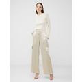 French Connection Womens Cargo Elasticated Waist Straight Leg Trousers - XS - Ivory, Ivory